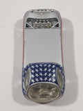 2002 Hot Wheels Star Spangled Deora II Silver Die Cast Toy Car Vehicle