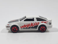 2006 Hot Wheels First Editions Toyota AE-86 Corolla White Die Cast Toy Car Vehicle