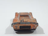 Vintage Zee Toys Dyna Wheels D53 Ford MK IV Brown Orange Die Cast Toy Car Vehicle