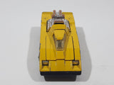 1981 Hot Wheels Cannonade Yellow Die Cast Toy Race Car Vehicle w/ Opening Hood - Hong Kong