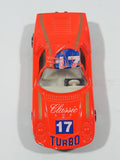 Vintage Yat Ming Lamborghini Miura Classic 17 Turbo Bright Neon Orange Die Cast Toy Car Vehicle