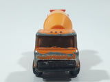 Vintage Universal Products No. M1006 Cabover Semi Truck Cement Mixer Orange Red YellowDie Cast Toy Car Vehicle Made in Hong Kong