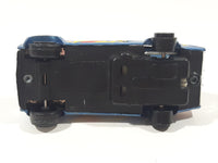 Vintage Summer No. S678 Fiat Abarth 131 NIKE #43 Blue Die Cast Toy Car Vehicle Made in Hong Kong