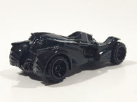 2015 Hot Wheels Batman Arkham Knight Batmobile Dark Blue Black Die Cast Toy Car Vehicle