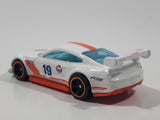 2019 Hot Wheels Muscle Mania Custom '18 Ford Mustang GT Gulf White Die Cast Toy Car Vehicle