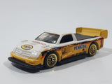 1999 Hot Wheels First Editions Pikes Peak Tacoma Pennzoil Truck Yellow White Die Cast Toy Race Car Vehicle