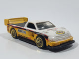 1999 Hot Wheels First Editions Pikes Peak Tacoma Pennzoil Truck Yellow White Die Cast Toy Race Car Vehicle