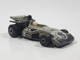 Vintage 1982 Lesney Matchbox Superfast No. 38 Formula 5000 #8 BF Goodrich Exxon Champion Tan Gold Die Cast Toy Race Car Vehicle