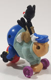 1993 Warner Bros. Animaniacs Yakko Riding Ralph Cartoon Characters Toy Vehicle McDonald's Happy Meal