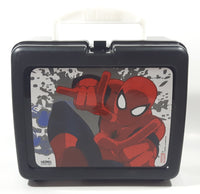 Thermos Marvel Spider-Man Black Plastic Lunch Box Container