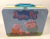 Peppa Pig Oink! Jump! Oink! Embossed Tin Metal Lunch Box Container