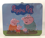 Peppa Pig Oink! Jump! Oink! Embossed Tin Metal Lunch Box Container