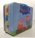 Peppa Pig Oink! Jump! Oink! Embossed Tin Metal Lunch Box Container