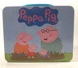 Peppa Pig Oink! Jump! Oink! Embossed Tin Metal Lunch Box Container