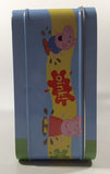 Peppa Pig Oink! Jump! Oink! Embossed Tin Metal Lunch Box Container