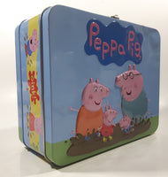 Peppa Pig Oink! Jump! Oink! Embossed Tin Metal Lunch Box Container