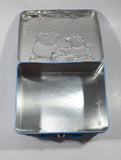 Peppa Pig Oink! Jump! Oink! Embossed Tin Metal Lunch Box Container