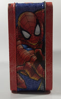 Marvel Comics Spider-Man Lightning Themed Embossed Tin Metal Lunch Box Container