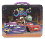 Disney Pixar Cars Radiator Springs Classic Embossed Tin Metal Lunch Box Container