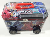 Rare 2020 ADK EM Kamen Rider Saber Tin Metal Lunch Box Container with Wheels