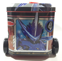 Rare 2020 ADK EM Kamen Rider Saber Tin Metal Lunch Box Container with Wheels