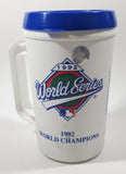 1992 World Series MLB Toronto Blue Jays 1992 World Champions 7" Tall 22 Oz. Plastic Beverage Coffee Mug Cup with Lid