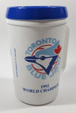 1992 World Series MLB Toronto Blue Jays 1992 World Champions 7" Tall 22 Oz. Plastic Beverage Coffee Mug Cup with Lid