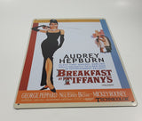 Breakfast At Tiffany's Movie Film Audrey Hepburn 8" x 11 3/4" Tin Metal Sign