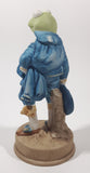 Rare Vintage 1983 Enesco Henson Associates Miss Piggy's "The Kermitage Collection" Kermit as Green Boy after Thomas Gainsborough 6 1/2" Tall