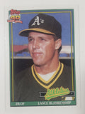 1991 Topps MLB Baseball Trading Cards (Individual)