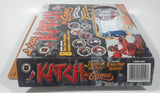 1998 NHL Katch The Game Medallion and Magnetic Goalie Helmet Set Vancouver Canucks and  Edmonton Oilers New In Box Previously Opened