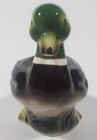 Vintage Mallard Duck Ceramic Pottery Planter Dish 5" Long