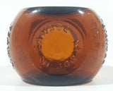 Vintage 4 oz net Bovril Canada Limited Amber Glass Jar 3" Tall