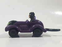 1991 DC Comics Cat Woman in Purple Plastic Toy Car Vehicle McDonald's Happy Meal