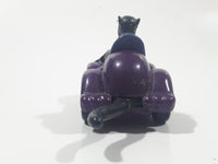 1991 DC Comics Cat Woman in Purple Plastic Toy Car Vehicle McDonald's Happy Meal