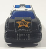 1997 Hot Wheels McDonald's Police Car Black White Die Cast Toy Car Vehicle