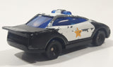 1997 Hot Wheels McDonald's Police Car Black White Die Cast Toy Car Vehicle