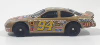 1998 Hot Wheels NASCAR 50th Anniversary #94 Bill Elliot 8/8 Gold Die Cast Toy Race Car Vehicle McDonald's Happy Meal