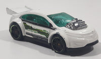 2016 Hot Wheels HW Green Speed Super Volt White Die Cast Toy Car Vehicle