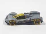 2015 Hot Wheels Nitrobot Attack Teegray Grey Die Cast Toy Car Vehicle