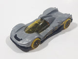 2015 Hot Wheels Nitrobot Attack Teegray Grey Die Cast Toy Car Vehicle