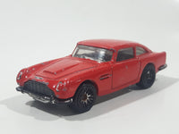 2016 Hot Wheels Then And Now Aston Martin 1963 DB5 Red Die Cast Toy Car Vehicle