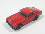 2016 Hot Wheels Then And Now Aston Martin 1963 DB5 Red Die Cast Toy Car Vehicle