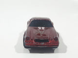 Vintage 1984 Hot Wheels Chevrolet Camaro Z28 Metallic Red Die Cast Toy Muscle Car Vehicle