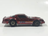 Vintage 1984 Hot Wheels Chevrolet Camaro Z28 Metallic Red Die Cast Toy Muscle Car Vehicle