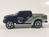 2010 Maisto Top Dog NHL Ice Hockey Vancouver Canucks Ford F-150 Raptor Truck Dark Blue and Silver Grey Die Cast Toy Car Vehicle