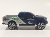 2010 Maisto Top Dog NHL Ice Hockey Vancouver Canucks Ford F-150 Raptor Truck Dark Blue and Silver Grey Die Cast Toy Car Vehicle