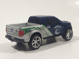 2010 Maisto Top Dog NHL Ice Hockey Vancouver Canucks Ford F-150 Raptor Truck Dark Blue and Silver Grey Die Cast Toy Car Vehicle