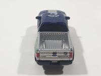 2010 Maisto Top Dog NHL Ice Hockey Vancouver Canucks Ford F-150 Raptor Truck Dark Blue and Silver Grey Die Cast Toy Car Vehicle