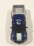 2010 Maisto Top Dog NHL Ice Hockey Vancouver Canucks Ford F-150 Raptor Truck Dark Blue and Silver Grey Die Cast Toy Car Vehicle